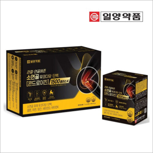 일양약품+관절연골에존+소연골+뮤코다당단백+콘드로이친+1500 플러스K